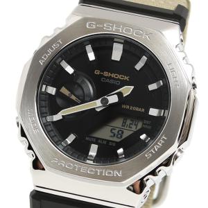 カシオ CASIO 腕時計 GM-2100C-5A メンズ Gショック G-SHOCK クォーツ ブラック カーキ｜shiningstore-next