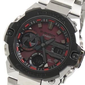 カシオ CASIO 腕時計 GST-B400AD-1A4 メンズ Gショック G-SHOCK クォーツ レッド シルバー｜shiningstore-next