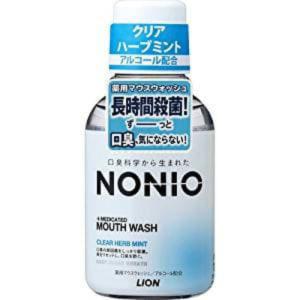 NONIOマウスウォッシュクリアハーブミント80ML｜shiningstore-next