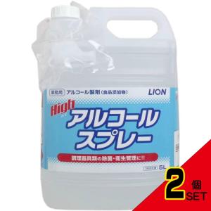 ハイアルコールスプレー5L × 2点｜shiningstore-next