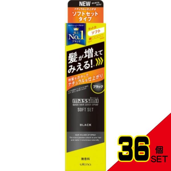 マッシーニクイックヘアカバースプレーソフトセットブラック × 36点