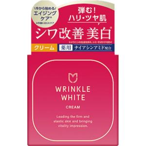 明色化粧品 【医薬部外品】薬用リンクルホワイトクリーム 50g : サン