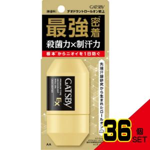 ギャツビーEXプレミアムタイプデオドラントロールオン無香料 × 36点