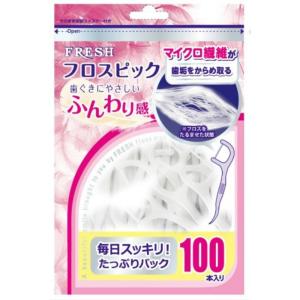 デンタルプロ フレッシュ フロスピック 100本 : サンドラッグe-shop