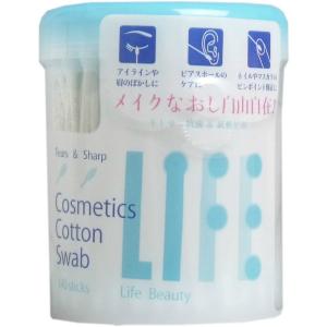コスメティックコットンスワブ化粧用綿棒140本の商品画像