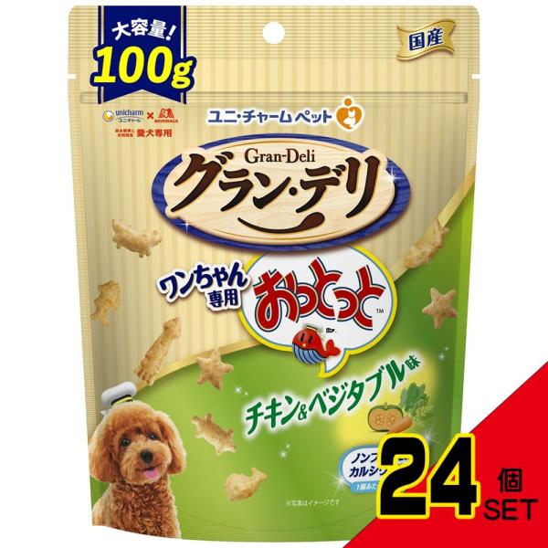グラン・デリワンちゃん専用おっとっとチキン&amp;ベジタブル味100g × 24点