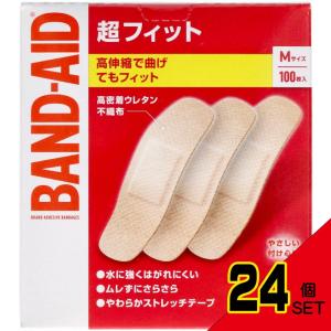 バンドエイド超フィットMサイズ100枚 × 24点の商品画像