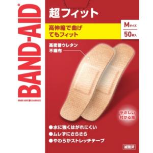 バンドエイド 超フィット Mサイズ ( 50枚入 )/ バンドエイド(BAND-AID