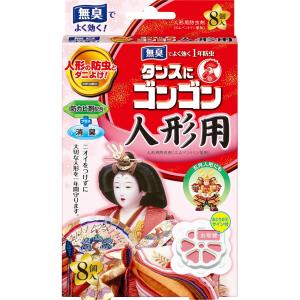 タンスにゴンゴン人形用防虫剤無臭の商品画像