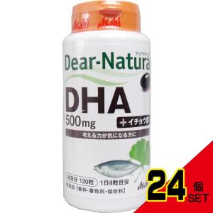 ディアナチュラ DHA+イチョウ葉 500mg 30日分 120粒 × 24点｜shiningstore-next