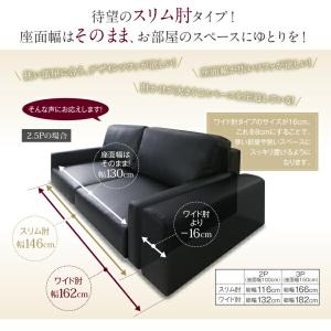 フロアソファ フロアソファ ソファ ワイド肘 ...の詳細画像5