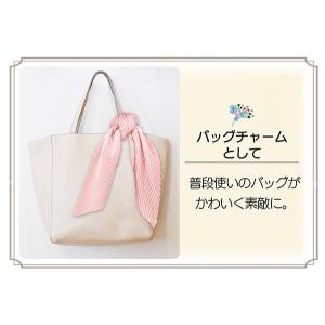 プリーツスカーフ(ピンク)の詳細画像3