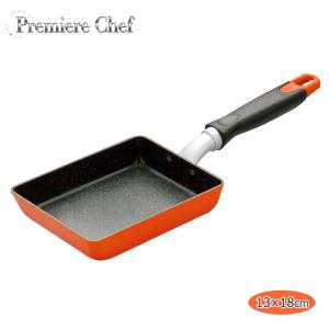 Premiere Chef(プレミアシェフ) 玉子焼 13×18cm オール熱源対応 化粧箱入 PCT-13(K)｜shiningstore