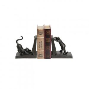 A135（学者猫ブックエンド リバティーキャットBookend）◎送料無料ペア