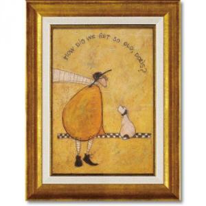 ユーパワー サム トフト アートフレーム 「ゲット オールド ドリス」 ST-05823