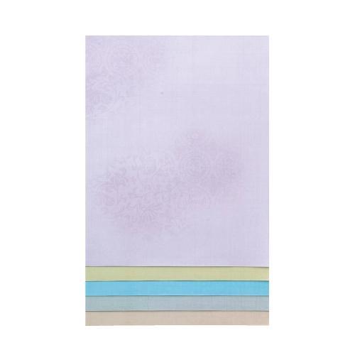 新料紙 あづさ 中字 5色セット 半紙判 50枚 AG14-1