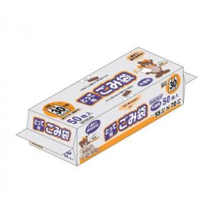 オルディ コンパクトボックスごみ袋とって付30L 半透明50P×20冊 10831202