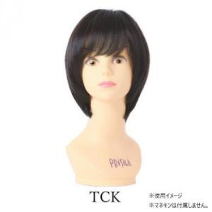 ★プリシラ ミセスオールウィッグ ラウンドカールショートボブ A-114 TCK:耐熱ショコラブラッ...