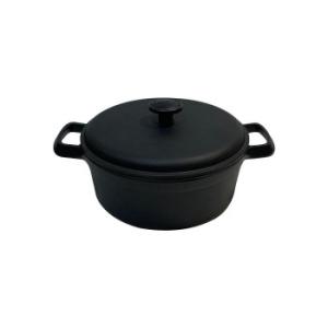 岩鋳 Iwachu 両手万能鍋 黒焼付 内寸22×22cm IH対応 南部鉄器 21080