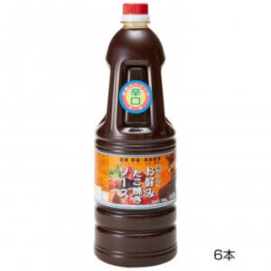 和泉食品 タカワお好みたこ焼きソース(濃厚) 辛口 1.8L(6本)