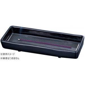 ナカムラ商事 室内用香皿 夕香 黒