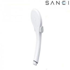 三栄水栓 SANEI ストップシャワーヘッド シャモジー PS39631-80XA マットホワイト・...