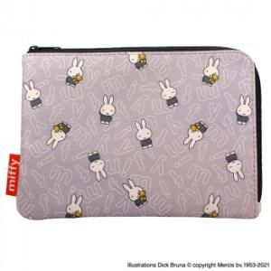 miffy ミッフィー マルチケース スリムタイプ グレー Y-13072｜shiningstore