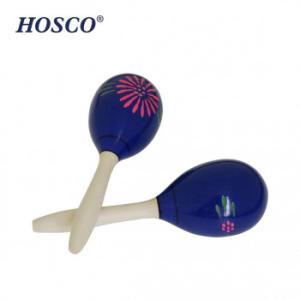 HOSCO マラカス 卵型 ブルー 8.5×27cmの高価買取価格