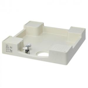 テクノテック洗濯機用床上配管対応給水栓付防水パンTPRF740-W3-FN 開口