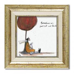 アートフレーム サム トフト「時にはゆっくり考えよう」 ST-04043