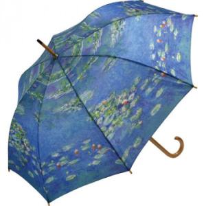 名画木製ジャンプ傘 モネ「睡蓮II」 AU-02226