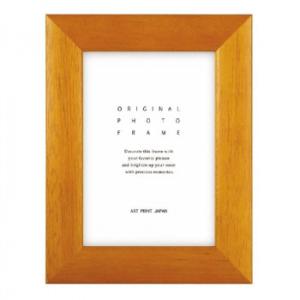 A.P.J. フォトフレーム ステインフレーム サービスL オレンジ・21709224