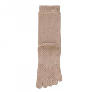 神戸生絲 コベス 婦人ゆったり5本指すべり止めソックス23-25cm 3305 ベージュ