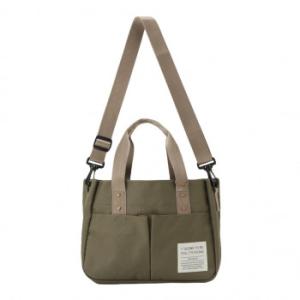 優美社 4X50-00 （イノセンス） ONE MILE シリーズ 整理整頓機能付き手提げ カーキ