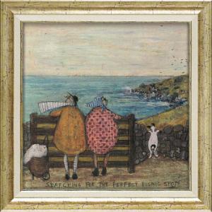 アートフレーム サム トフト 「ピクニックの穴場を探そう」 ST-08123