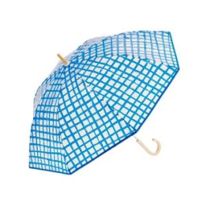 kippis(R) パイピングビニール 長傘 60cm Essu ブルー U160-0921BL1-...