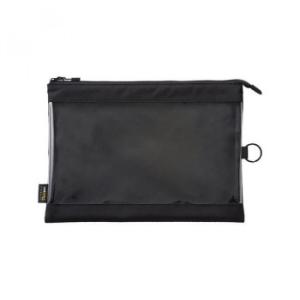 LIHIT LAB.(リヒトラブ) CORDURA×SMART FIT クリヤーケース B5 ブラッ...