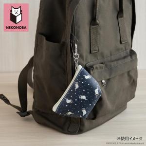 NEKONOBA 猫 三角ミニポーチ NYASAの詳細画像1