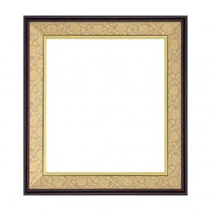 大額 色紙額 4911 色紙 タメ塗 茶ドンス