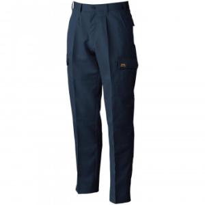 桑和 1608 ワンタックカーゴパンツ 88サイズ ネイビー(1) BULL WORKS