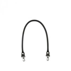 INAZUMA イナズマ 着脱ホック式本革持ち手 約64cm 2本手 (26)黒 BM-6605S