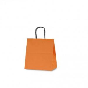 自動紐手提袋 T-5W カラー(オレンジ) 1687 50枚