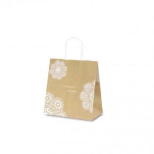 自動紐手提袋 T-5W レースィ(白) 1634 50枚