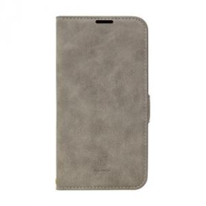 iPhone15/14/13兼用手帳型ケース Style Natural Gray iP23-61-...