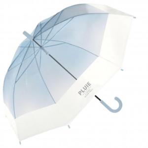 中谷 傘 キッズグラデーションバイカラービニール サックス Kid&apos;s 50cm 335-004