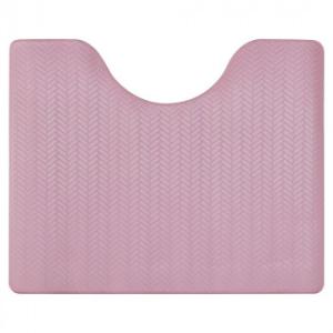 ズボラ 拭ける トイレ足元マット ミニ ピンク 約40×50×0.5cm ヨコズナクリエーション
