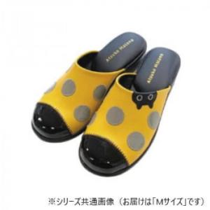 アセット スリッパ マタノアツコ てんとう虫M イエロー AM59001M-Y