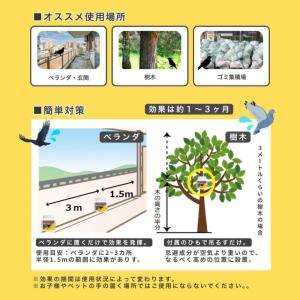 ニショウ機器 鳥よけカプセルト(鳥類忌避天然由...の詳細画像4