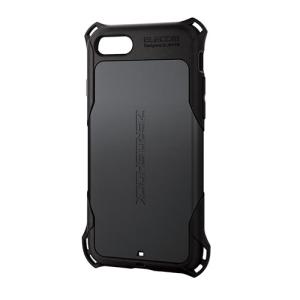 エレコム iPhone SE 第3世代 ハイブリッドケース ZEROSHOCK ブラック PM-A22SZEROBK｜shiningstore