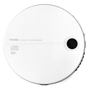 ベルソス ポータブルCDプレーヤー ホワイト×ブラック VS-PCD01WB｜shiningstore